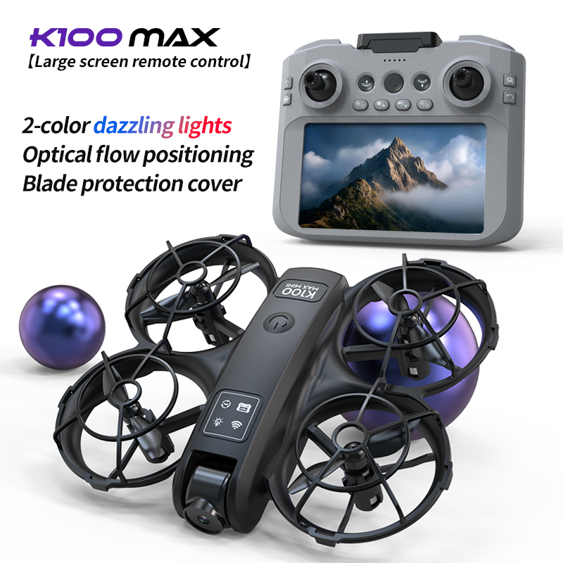 Drone Kit Tricopter - K100 Max Mini Dron RC 4K