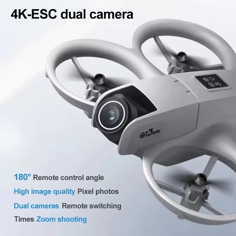 Nowy dron GT3 MAX 8K HD z pilo – Drone Kit Tricopter recenzja i cena